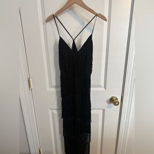 ASOS Fringe Maxi Dress